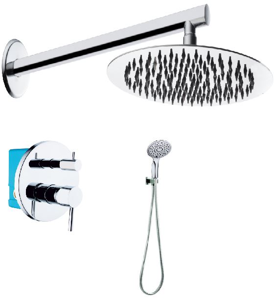 A-13 OVAL ANKASTRE BANYO SETİ İKİ YÖNLÜ